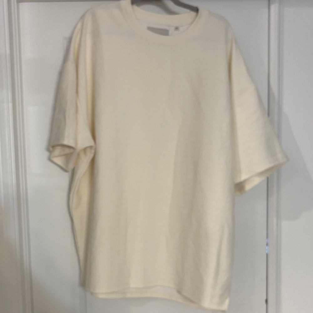PacSun Men's Off-White Short Sleeve Tee